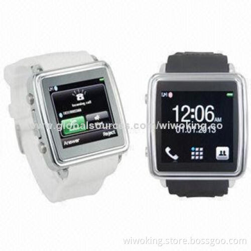 Watch Mobile Phones with Google's Android and Bluetooth Smartphone Design, Support T-flash Card